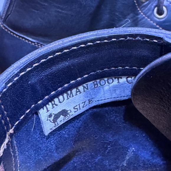 Truman Plain Toe 79 Last in Navy Horserump - Picture 13 of 15